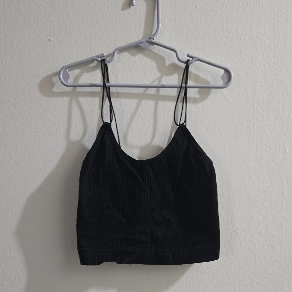 Black Crop Top